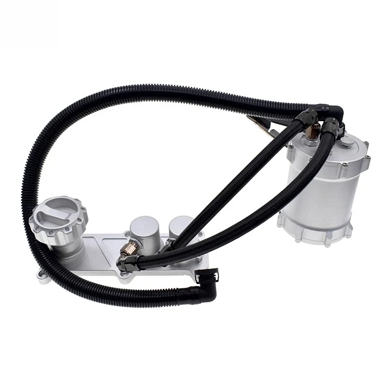 

Sell Well SK CUSTOM CNC Aluminum Oil Catch Can Kit For B9 S4 S5 SQ5 3.0 TFSI V6T EA839 Engine