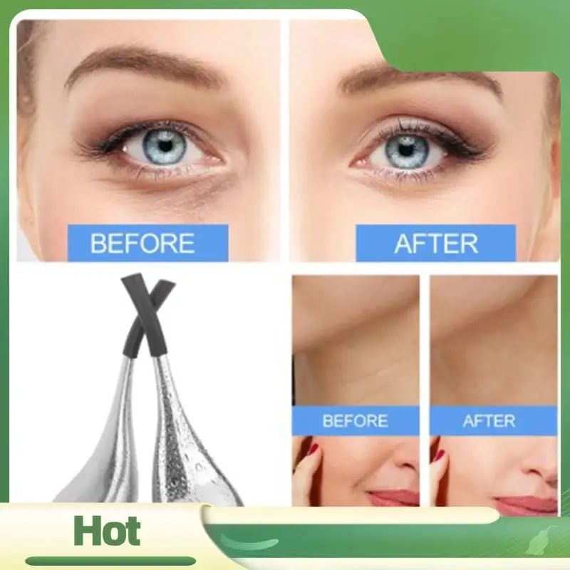 N95R 2X Cooling Beauty Facial Sticks ICE WAVE Ball นวด Facial Eye Salon Skin Care เครื่องมือสําหรับสาวสุภาพสตรีสปาเย็น Roller