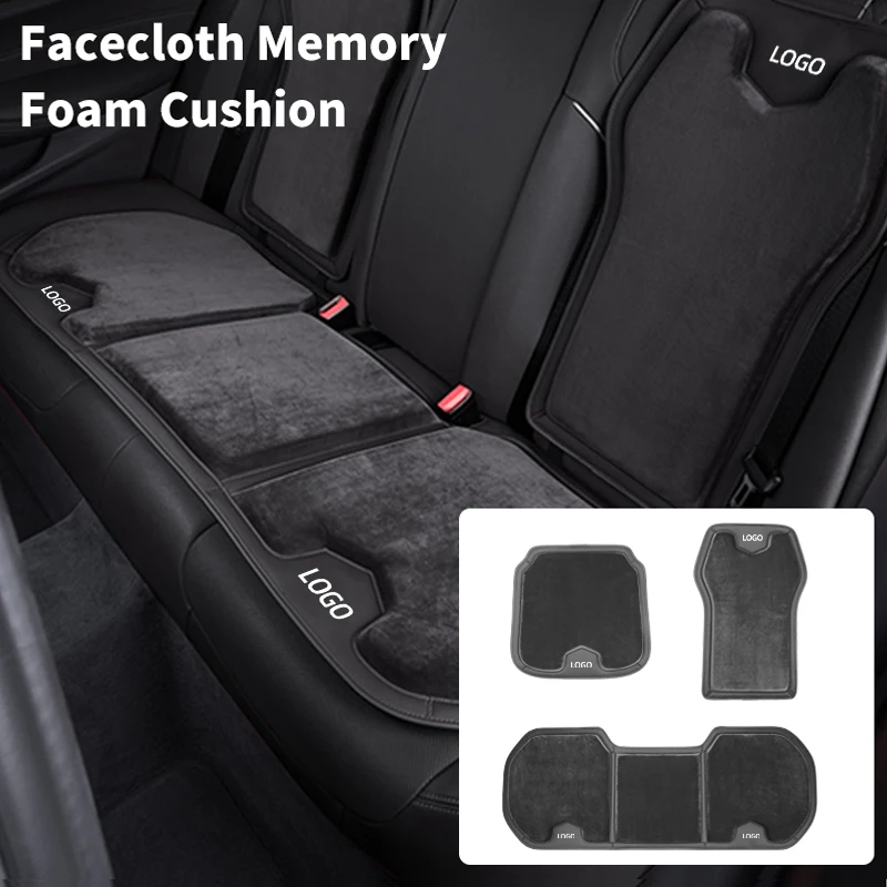 Car Seat Cover Full Set Flannel Front Rear Cushion Seat Protector Pad For Peugeot 407 508 2008 5008 307 308 3008 206 207 208 107