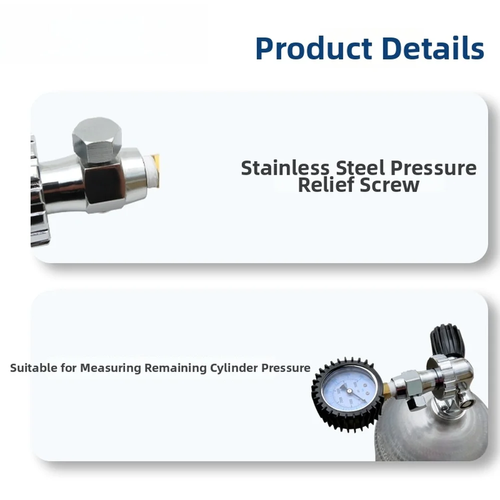 Glycerin Filled Gauge Diving Pressure Gauge For Underwater Activities Strong Scuba Equipment Rust Resistant Construction