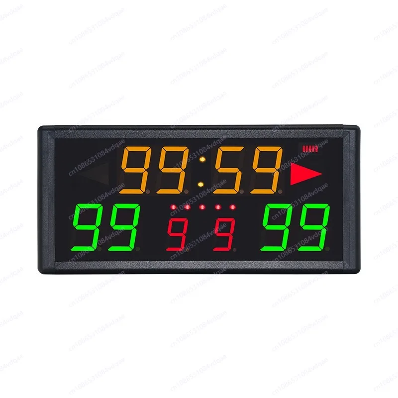 

Portable electronic scoreboard, home and away games display, support remote control operation