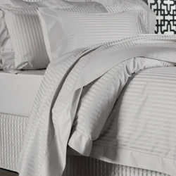1200 TC, 100% Egyptian Cotton, Bed Sheets Set, Flat Fitted Sheet Duvet Cover, All US AU Size ,Solid Colors Customize