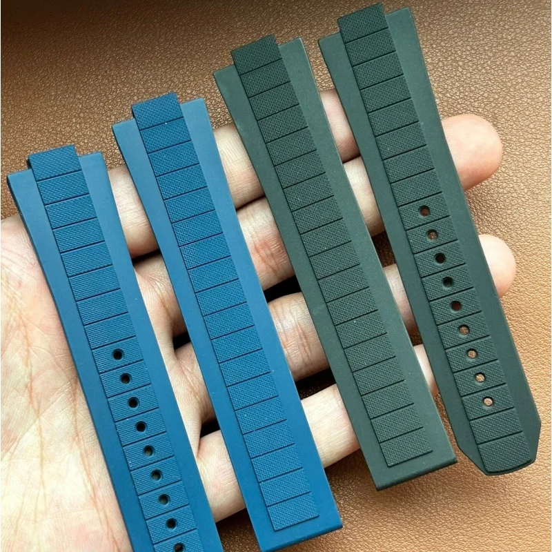 For Omega Seamaster 600M 217.30/217.32 Replacement Watch Strap 21mm Liquid Silicone Rubber Watch Band for Men Sport Bracelet
