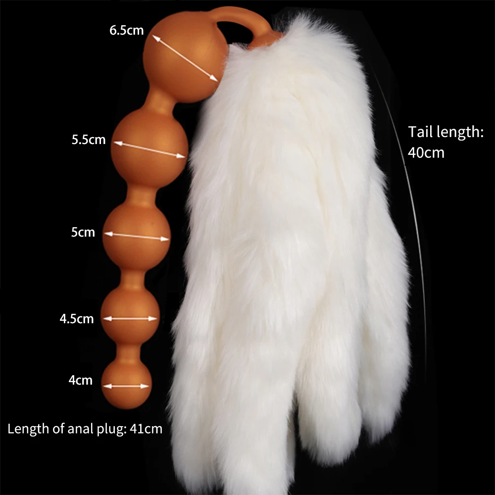 Super lange riesige 9 Ball Anal Perlen Vaginal Anus Erweiterung Silikon Buttplug  Schwanz Anal Plug Erwachsenen erotischen Anal Sextoy für Männer Frauen