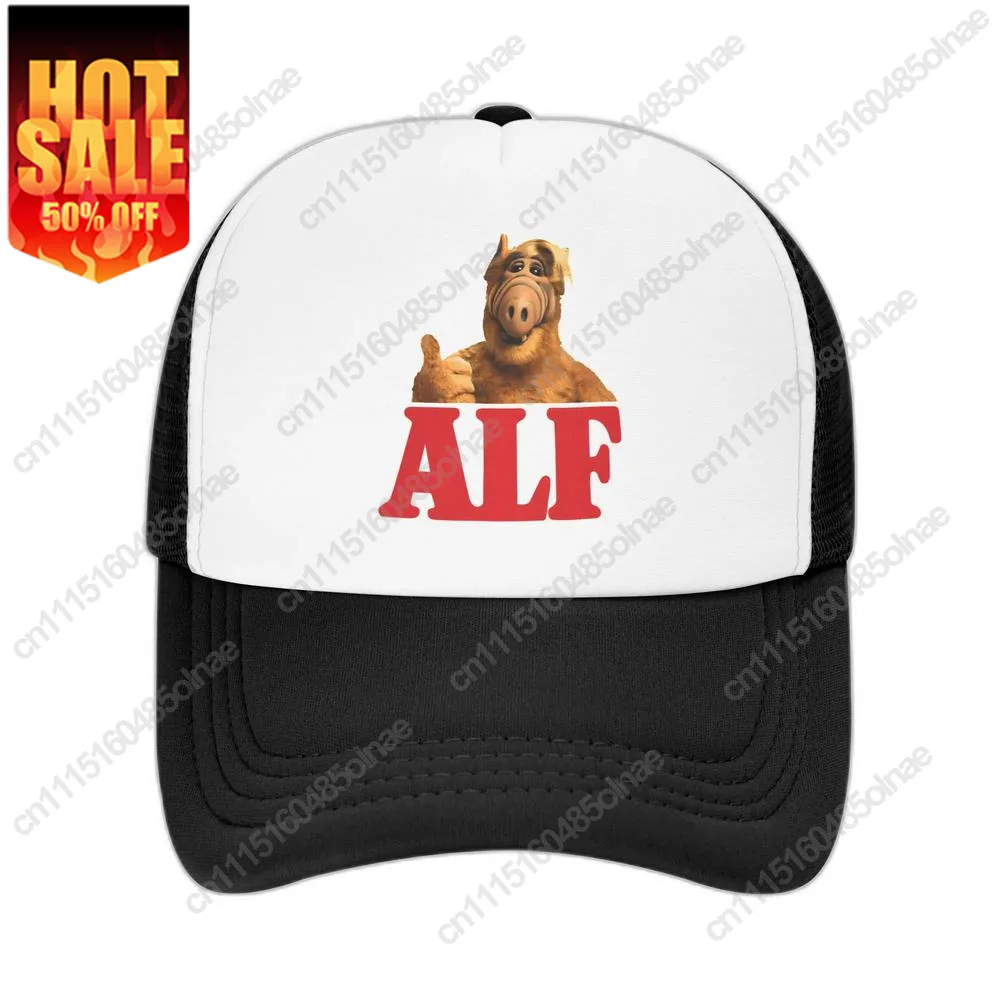Custom ALF Alien Life Form Baseball Cap Sports Women Men's Adjustable Trucker Summer Personalized Dad Hat