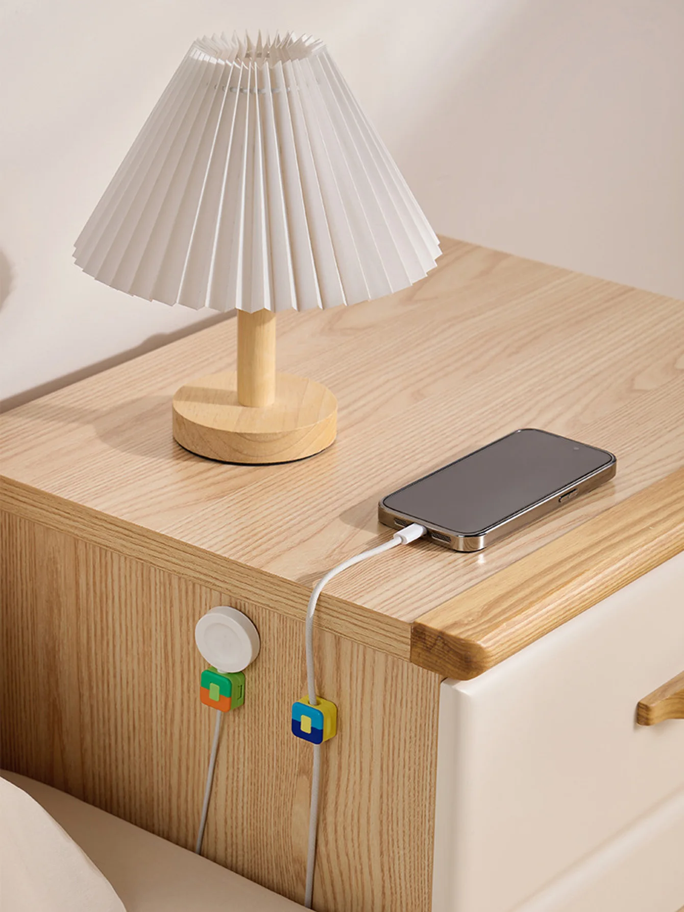 6 قطعة منظمو كابلات البيانات المغناطيسية اللوازم المكتبية سطح المكتب إدارة الكبلات مقاطع محور لتخزين الأسلاك مرتبة للمكتب والمنزل #5