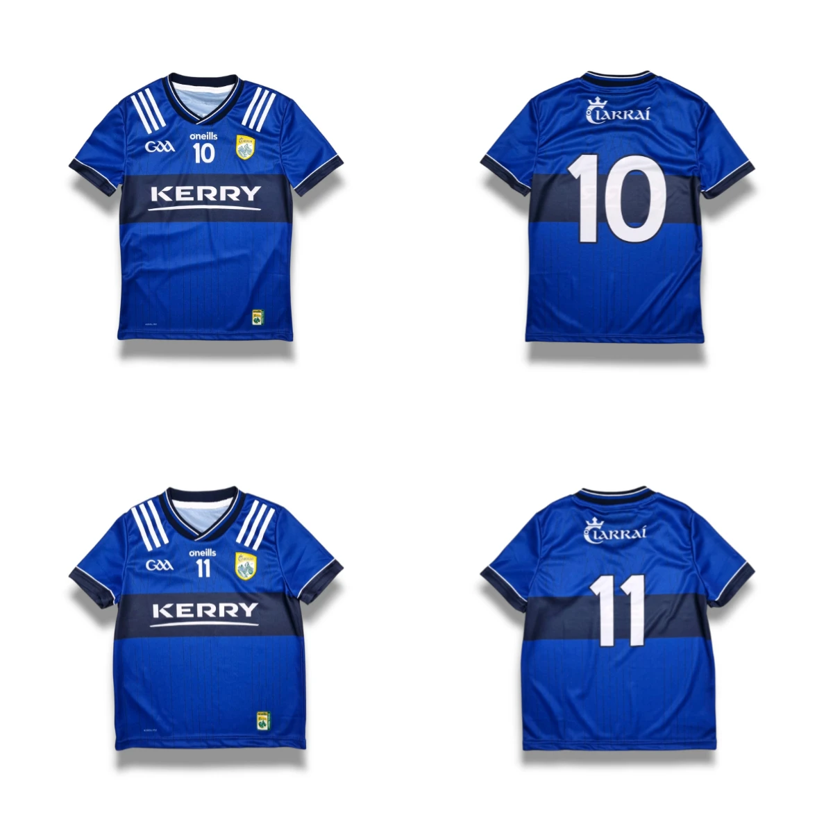 

Kerry - Royal Blue - Rugby uniforms, training uniforms, football uniforms, daily casual, 3D printed, breathable and comfortable