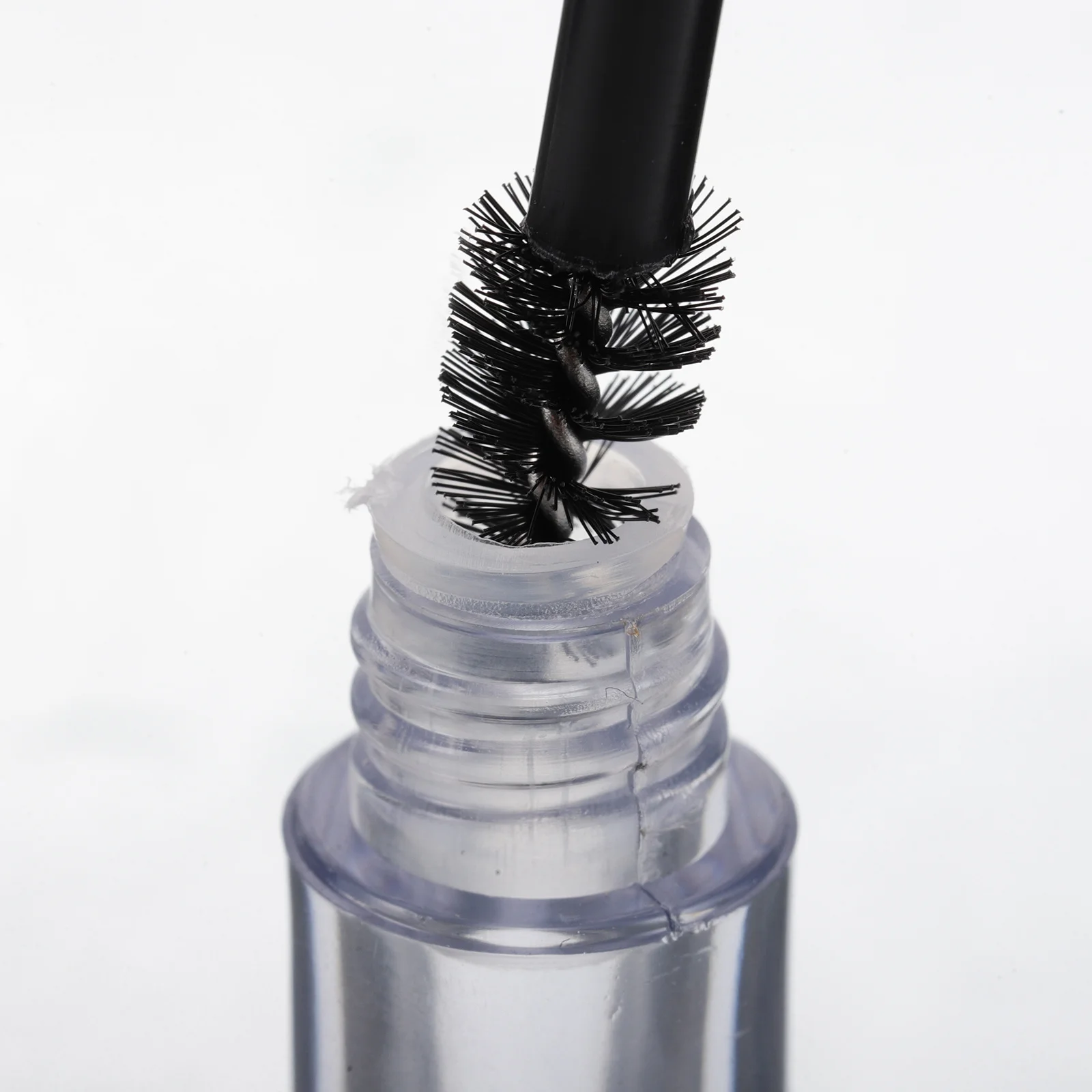 Tube de Mascara vide, baguette de 0.8Ml, Mini bouteille transparente rechargeable pour crème à cils, brosse de précision, taille voyage, conteneur de cils, 12 pièces