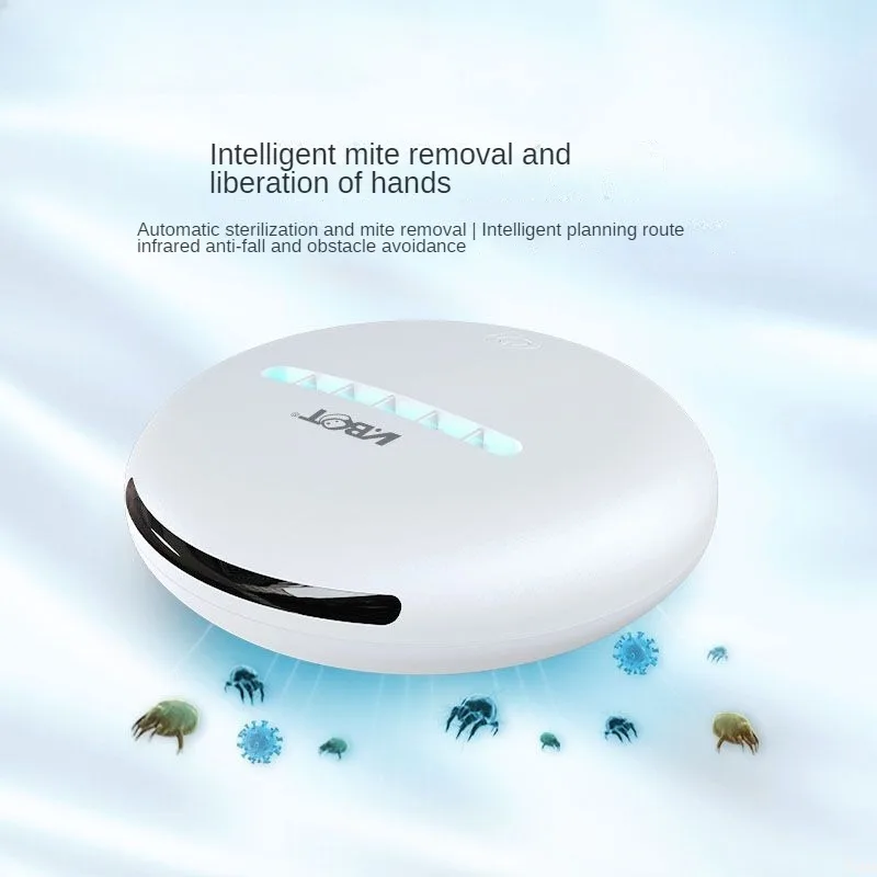 Mite Remover  USB Charging Ultraviolet Sterilization Mother and Baby Can Use Household Intelligent Mite Removal Robot