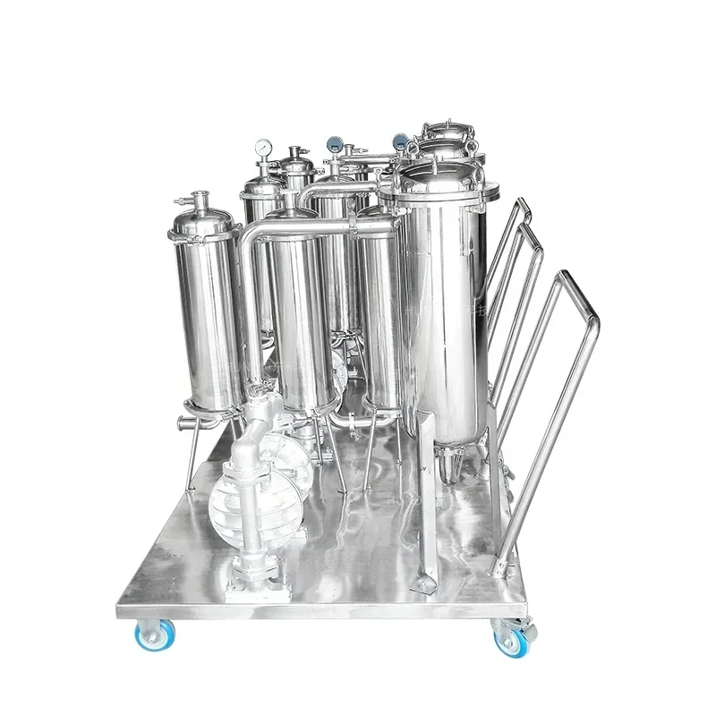 Industrial System Stainless Steel Filtration Equipment. Contact Customer Service For Customized Prices