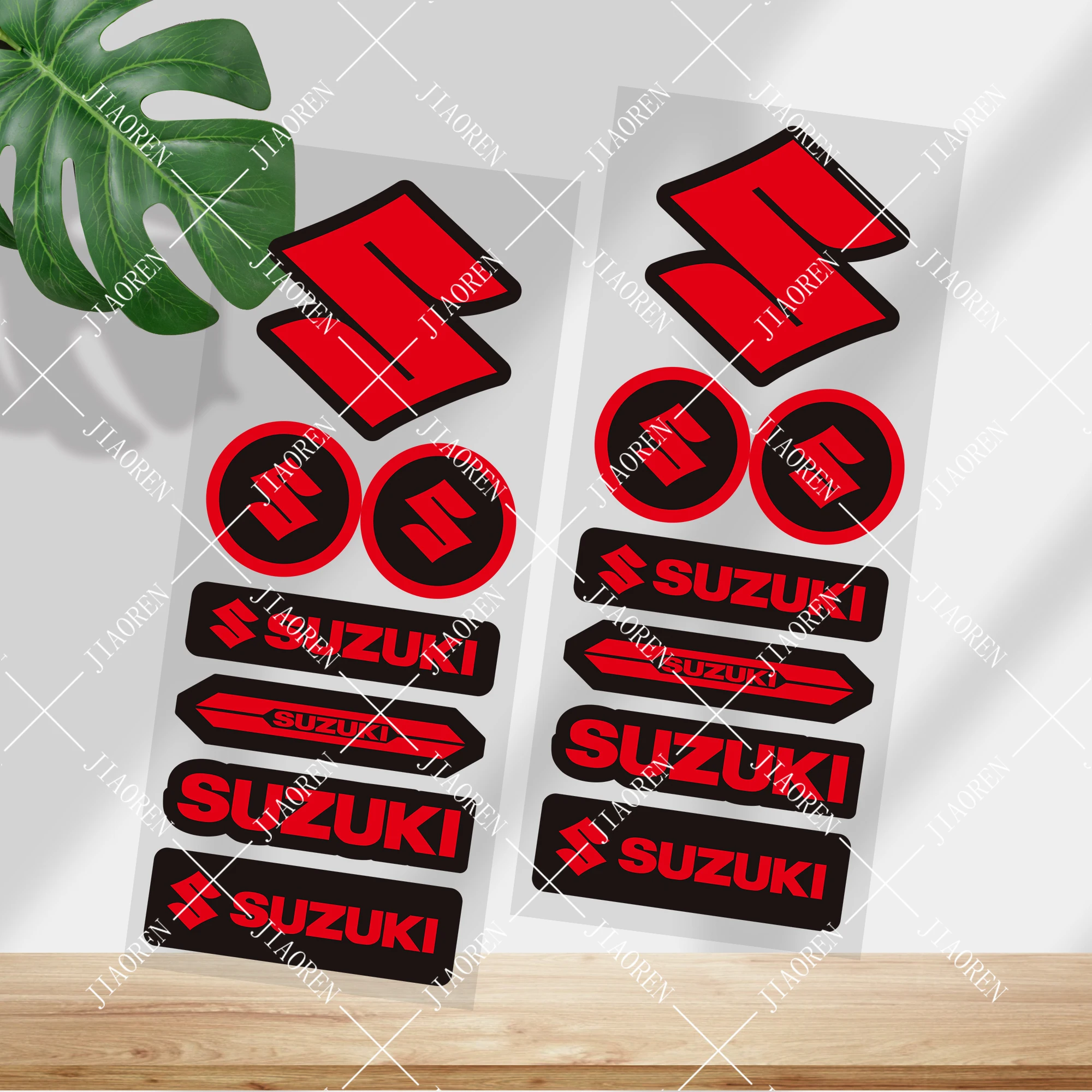 2 قطعة ملصقات شعار سوزوكي الشارات العاكسة