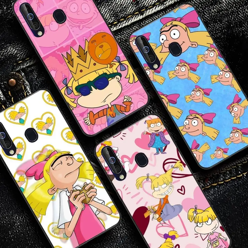 Hey Arnold Helga Bonito Phone Case For Samsung A 52 53 21 32 13 12 71 31 51 40 72 73 70 22 42 50 30 20 21 shell