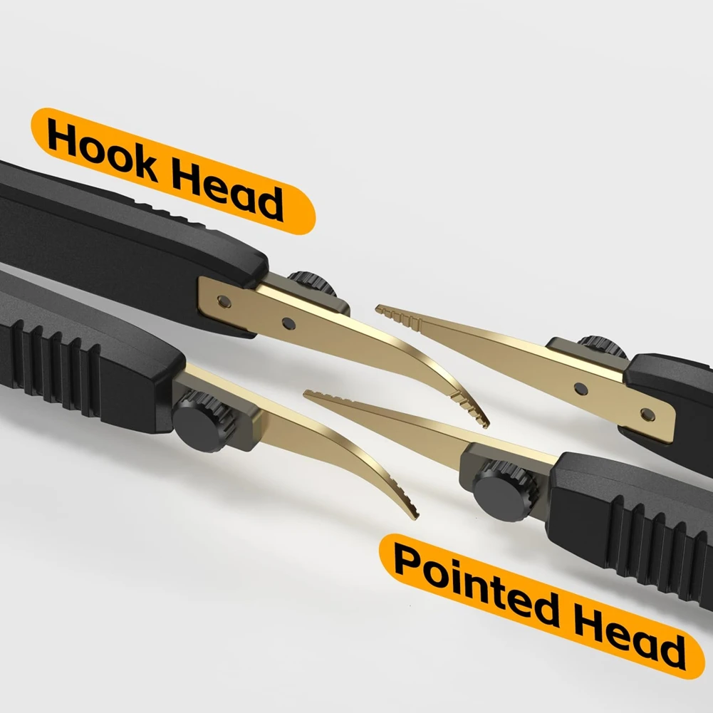 A56XQ FNIRSI LCR-ST1 Pinzetta per misuratore LCR 10KHz, mini tester SMD intelligente, riconoscimento automatico dei componenti Analisi dei componenti elettronici
