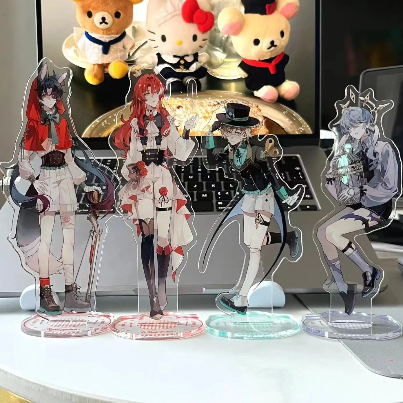 Sunday Action Figures Acrylic Stand Anime Argenti Peripheral Fashion Kids Ornaments Girl Models Car Decoration Honkai Star Rail