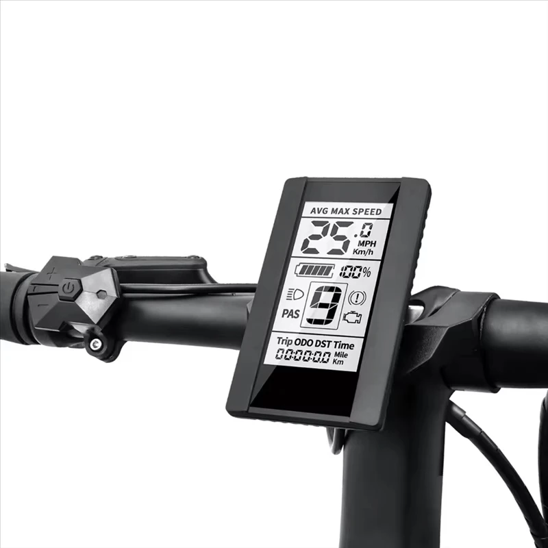 

Bafang 800S C965 LCD Display UART for Electric Bicycle Ebike Mid Drive BBS01B BBS02B BBSHD / Hub Motor