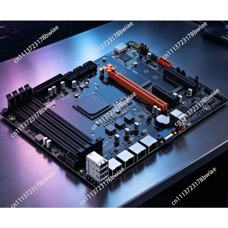 Dual 2.5G Integrated Graphics NAS Motherboard Low Power Consumption for Virtual Machine