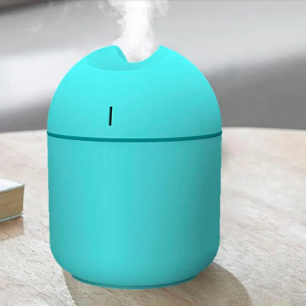 250ml Mini Humidifier Ultrasonic Essential Oil Diffuser Home Bedroom Office LED Night Light USB Humidifier