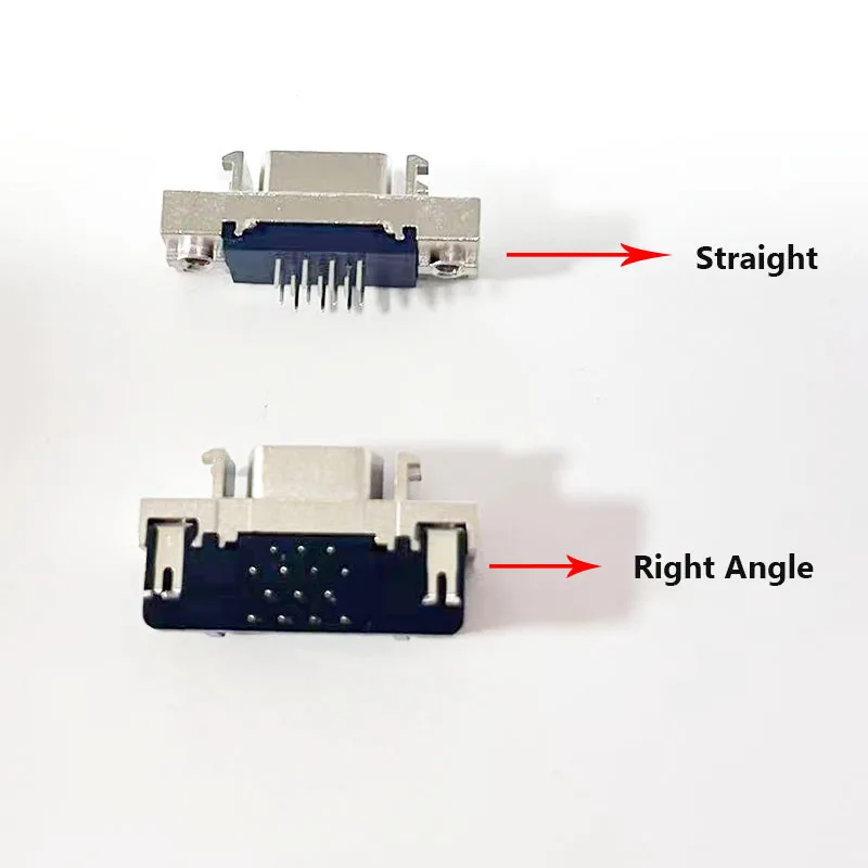 SCSI Female Connector 14 20 26 36 50 Pin CN Slot MDR Type Straight Right Angle 90 Degree PCB Mount Type