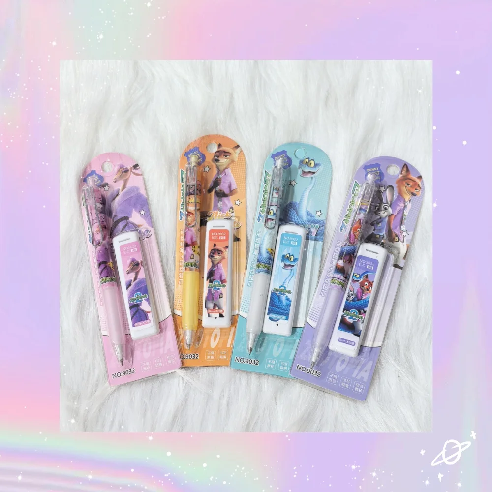 Hot Zootopia Notebook Collection Office School Supplies Ruled Diary Student Stationery Role Play Props Gift Sticker Set