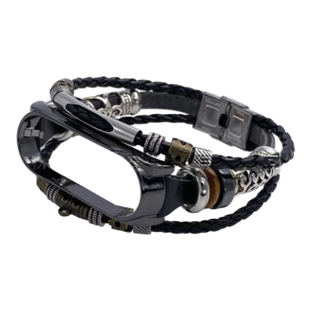 pulseira-etnica-vintage-de-alta-compatibilidade-facil-de-instalar-pulseira-de-substituicao-de-plastico-requintada-preta