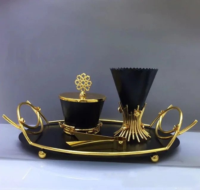 Hot selling light luxury tabletop ornaments incense burners  Middle Eastern Arab incense burner ornaments