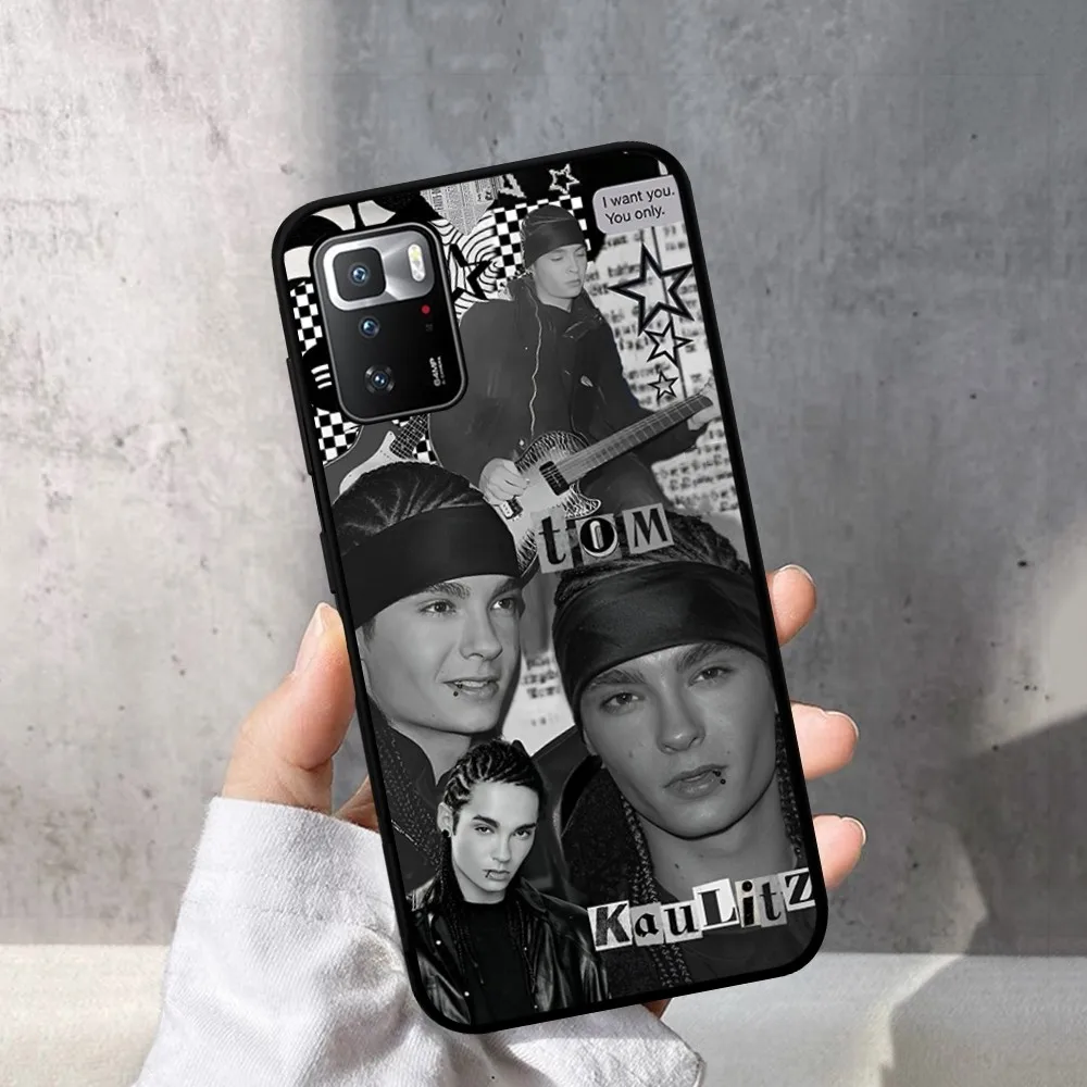 Singer Bill Tom Kaulitz Tokio Hotel Phone Case For Redmi Note 4 X 5 A 6 7 8 T 9 9S 10 11 11S 11Epro Poco M3 pro