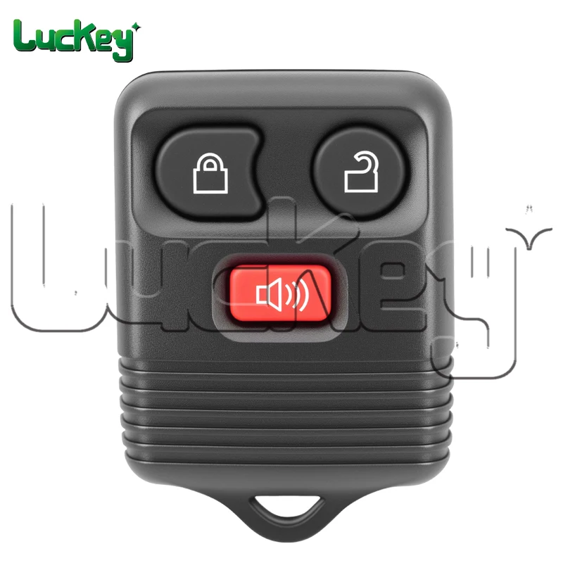 Luckey Car Key Fob For Ford Escape Explorer Mustang Focus Key Case For Lincoln Replacement Housing Car Remote Key Cover Shell