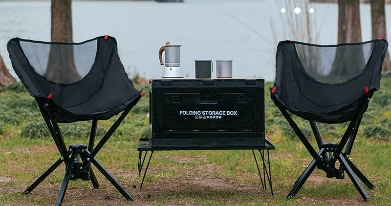 

Outdoor Camping Folding Chair Outdoor Portable Moon Chair Small Mini Lightweight Folding Chair Beach Fishing