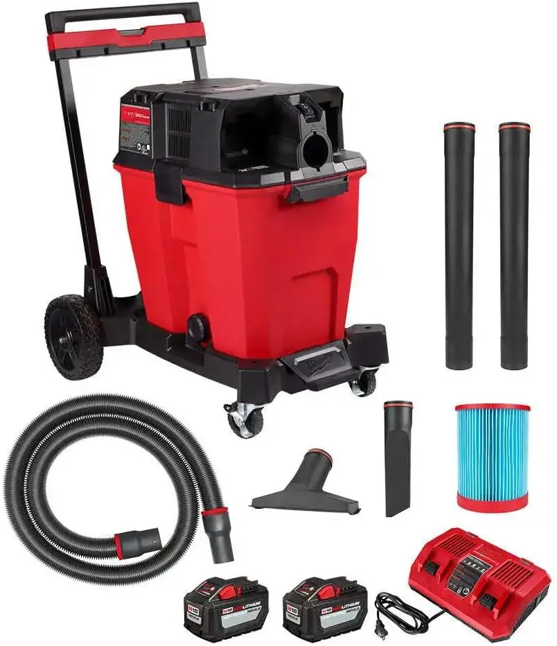 Vacuum Kit Fits Milwaukee 0930-22Hd M18 12 Gallon Dual-Battery Wet Dry Vacuum, Vacuum Cordless, Wet Dry Vac Kit