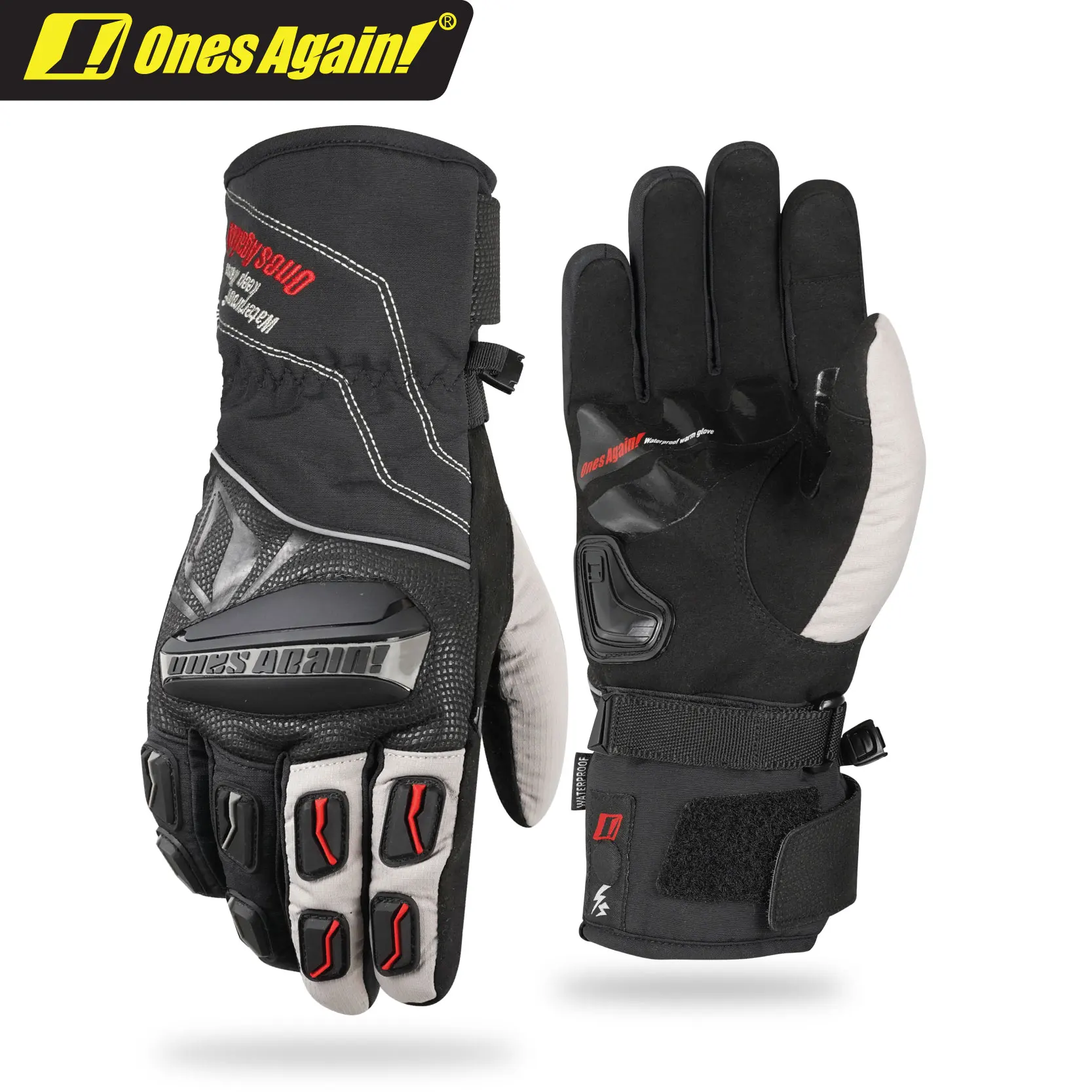 

Ones again! Waterproof Windproof Winter Motorcycle Gloves Touch Screen Motocross Cross-country motorcycle gloves MX MTB MG01