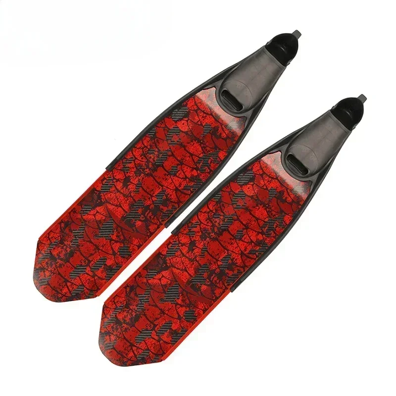ALOMA Carbon Fiber Freediving Fins for Scuba Diving Long TPR Foot Pocket 5 Sizes 36-46 OEM CE Hot Sale Dive Gear Equipment