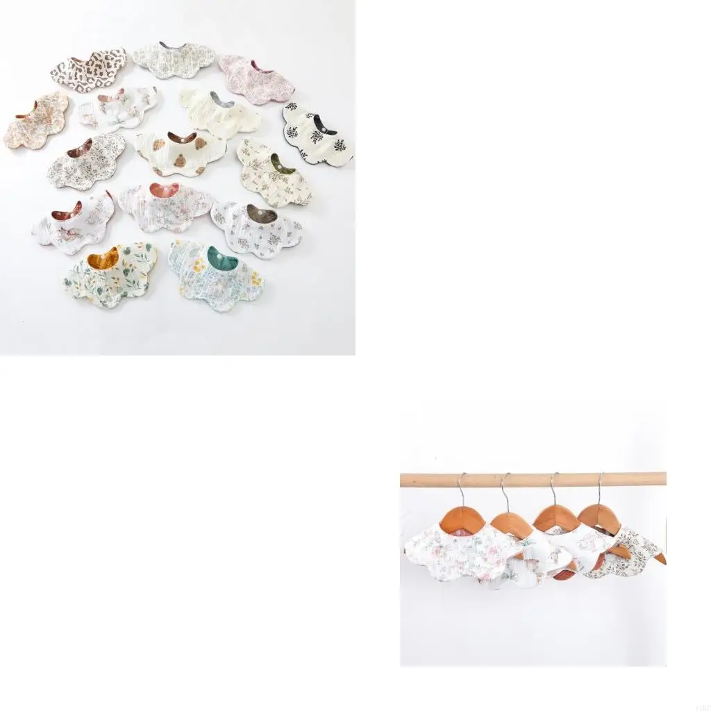 

Абсорбирующая детская бандана нагрудника младенцы слюни с слюни, регулируемое нагрудником для новорожденных для новорожденных