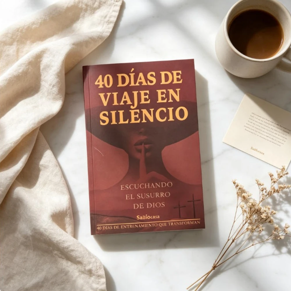 2026 best-selling 40 day silent journey listening to the voice of God Spanish book