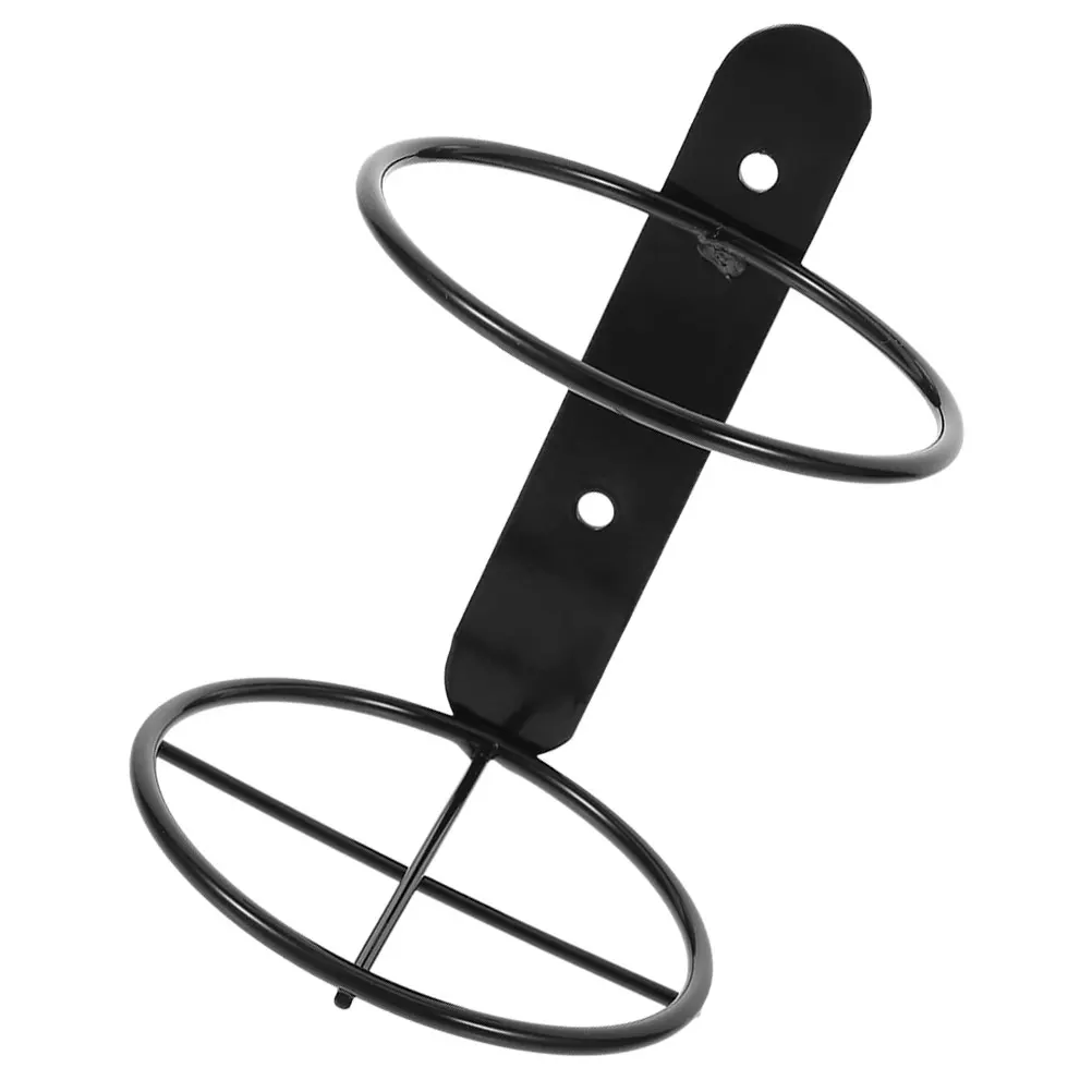 

1pcs Black Iron Single Bottle Wall Mounted Rack Storage Display Stand Home Bar Accessories Metal Holder Kitchen Decor