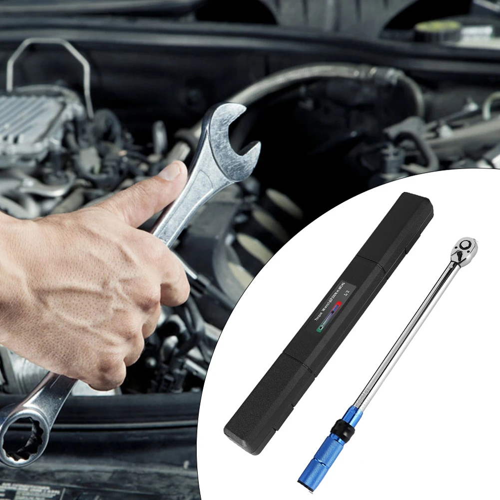 

For All Vehicle Models Torque Wrench Garage Use Black Torque Wrench For Car Auto Fastener Adjustable Mechanism