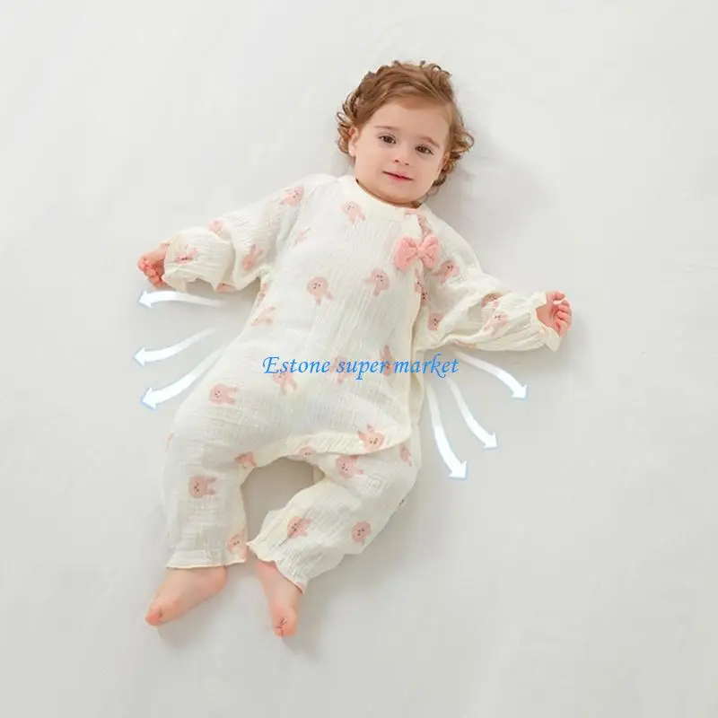 090B Pagliaccetto estivo per bambini Tutina per bambini Tutina pigiama per neonato Regalo per abbigliamento per bambini