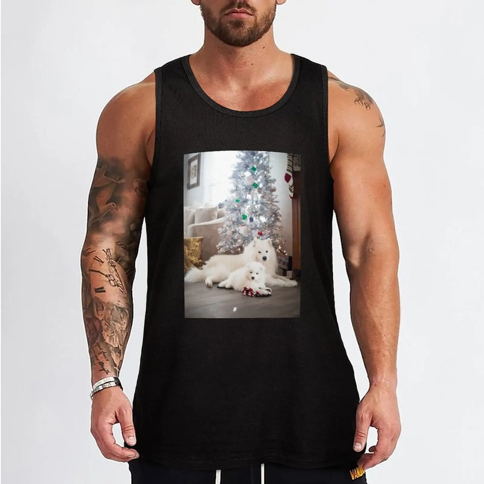 Christmas Floofs Tank Top Men's t-shirt men clothing