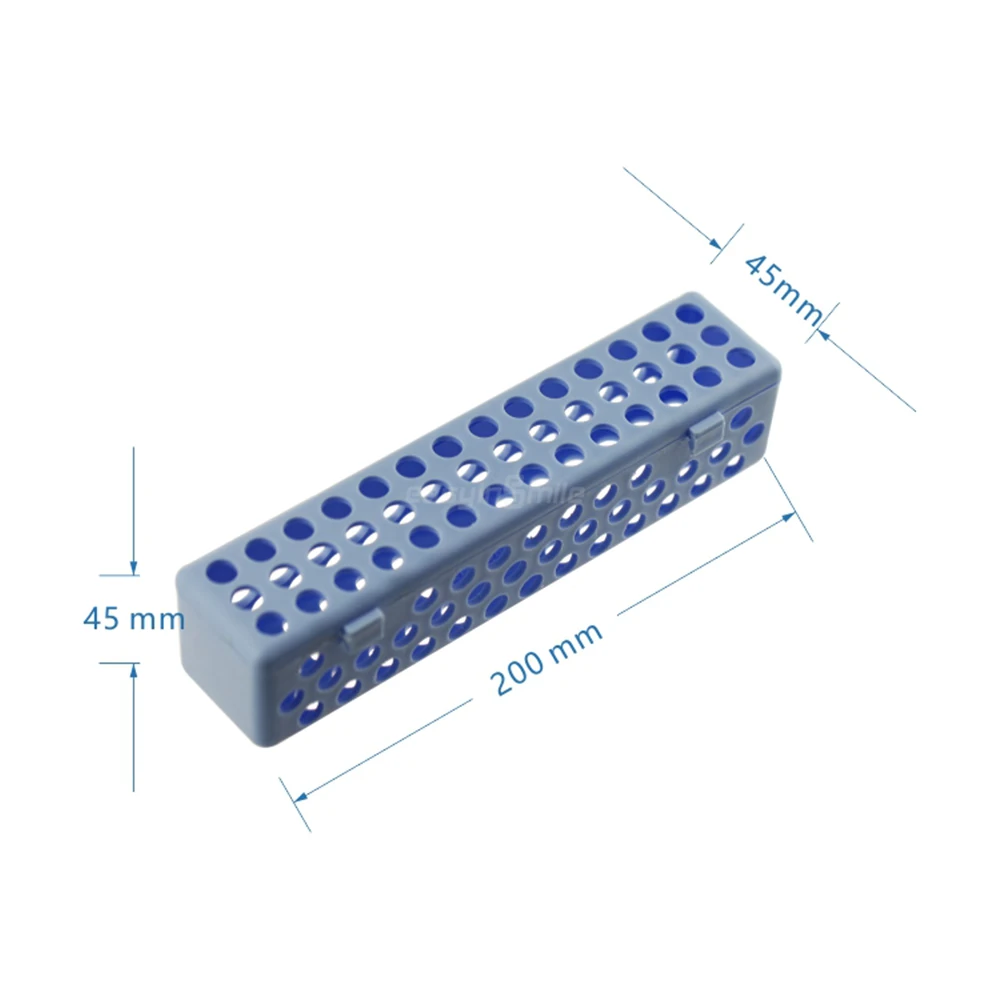 Dental Surgical Instrument Sterilizing Box Plastic Autoclave Dentistry Tool Disinfection Sterilizer Case