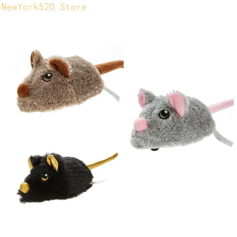 

Soft Rechargeable Mouse Toy That Changes Direction Automatically And appendages Its Tail N84C