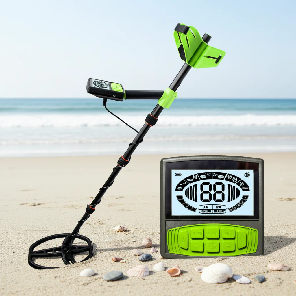 Underground Metal Detector 20cm Sensitivity 7kHz Frequency Professional Gold Finder 1 Year Warranty M55