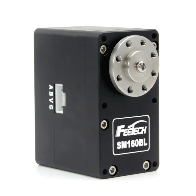 Feetech 160Kg HVトルク 24Vブラシレスモーター RS485 360 ° マルチターン回転ロボットサーボ リアルタイムフィードバック保護 ロボット産業