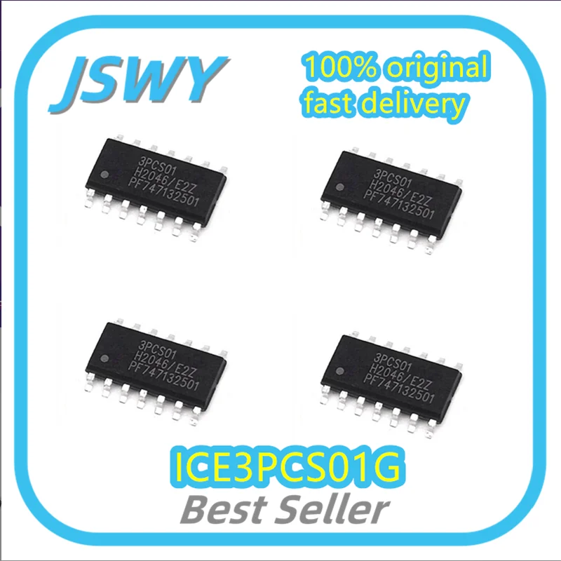 

(10/50pcs) ICE3PCS01G ICE3PCS01 3PCS01 SOIC-14 Controllers and Regulators Brand New Ships Fast!
