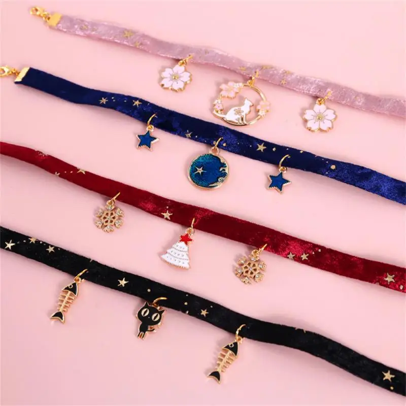 Adjustable Cat Collar Cartoon Individuation Great Decoration Dog Cat Collar Can Be Used Repeatedly Cat And Puppy Pet Supplies