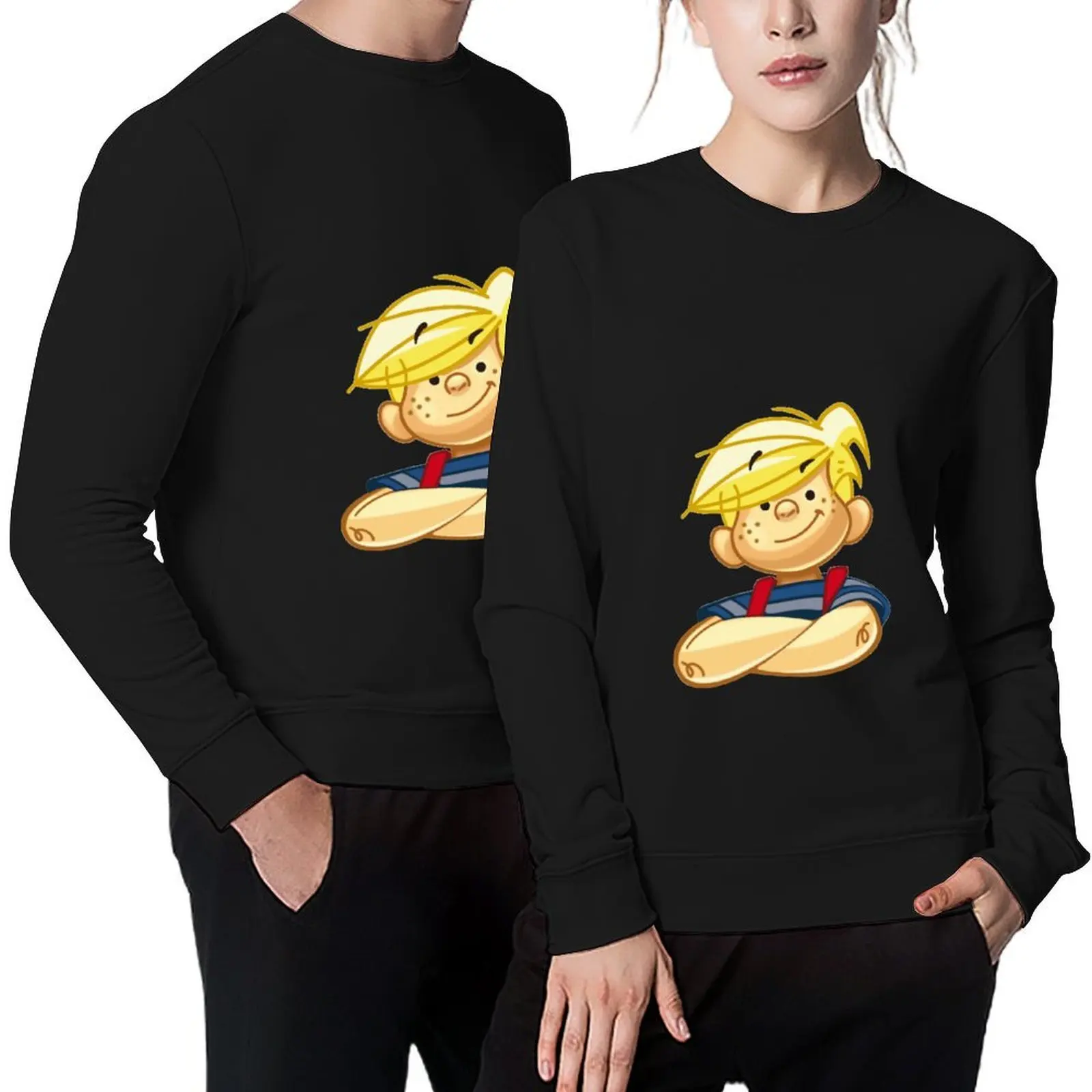

Dennis The Menace Cartoon Pullover male clothes fashion men korean clothes tracksuit men men's sweatshirt