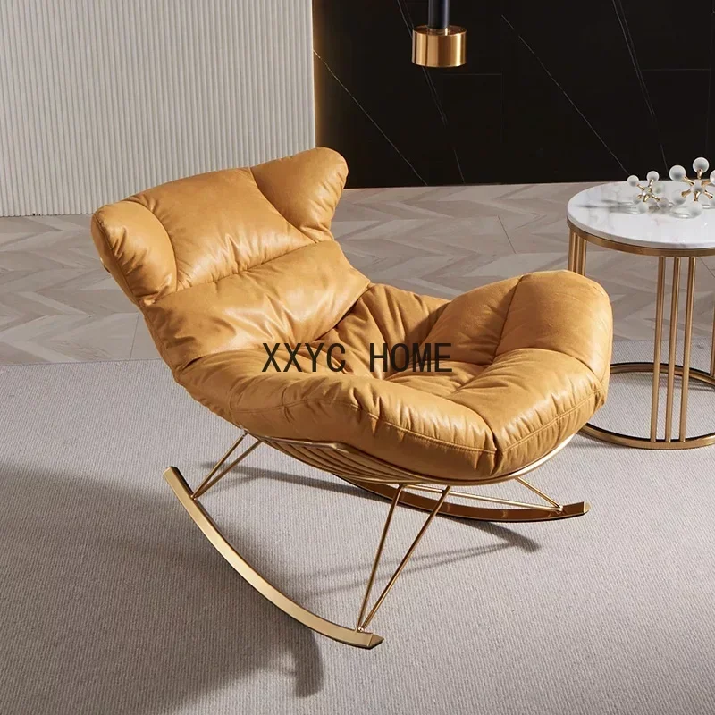 european Stijl Balkon Luie Schommelstoel Fauteuil Home Schommelstoel Woonkamer Leisure Single-Zitsbank Stoel