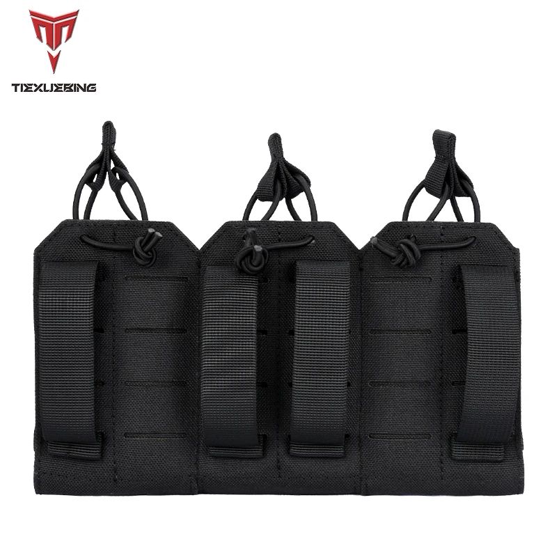 Tactical Magazine Pouch Triple Molle Mag Pouch Airsoft Ak 7.62/5.56mm M4 Ar Rifle Hunting Accessories Mag Holster - view 2