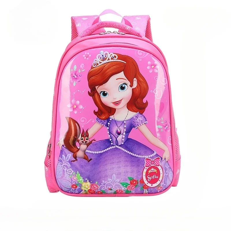 

Disney New girls frozen elsa anna princess Backpacks kids School Bag Breathable kindergarten bag