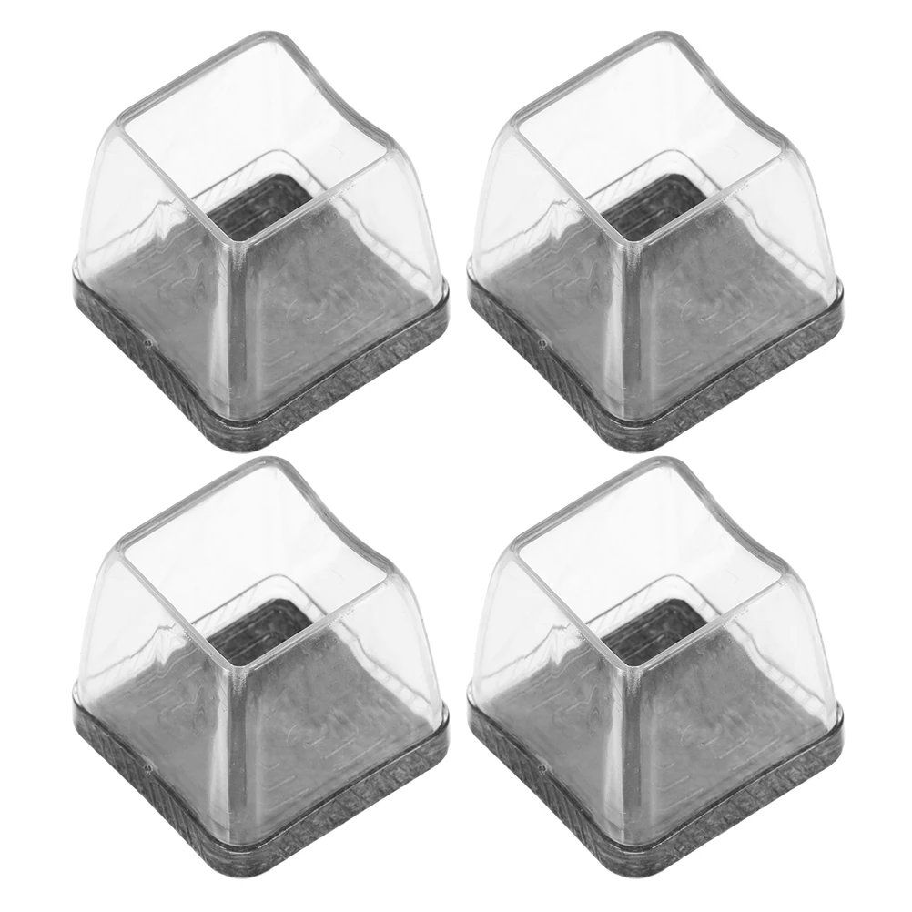

4Pcs Furniture Leg Protectors Chair Leg Caps Silicone Feet Covers Reusable Pads for Chairs Tables