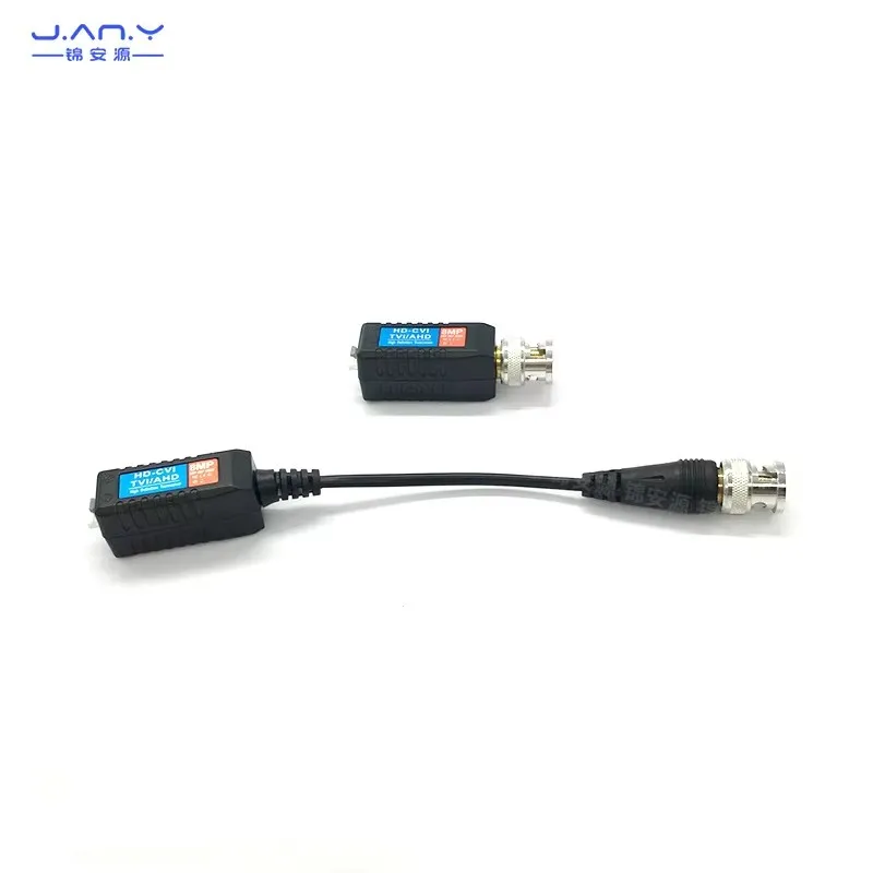 Ahd cvi tvi cvbs 8 milhões coaxial hd transmissor de par trançado terminal de monitoramento de transferência de cabo de rede