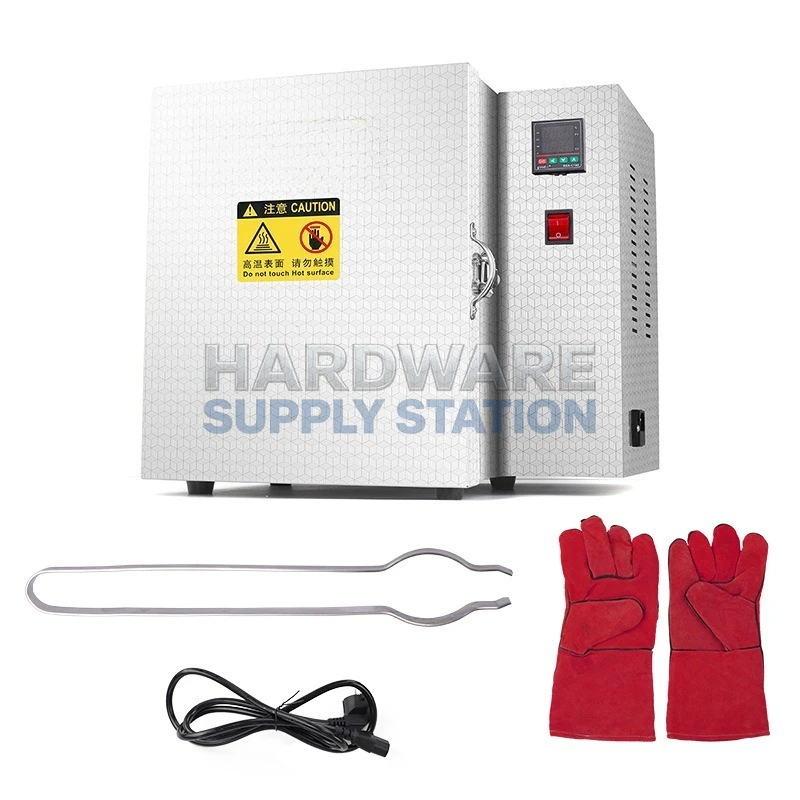 

800 ℃ Цифровая промышленная печь, точное управление постоянной температурой, высокотемпературная электрическая печь коробчатого типа для термообработки